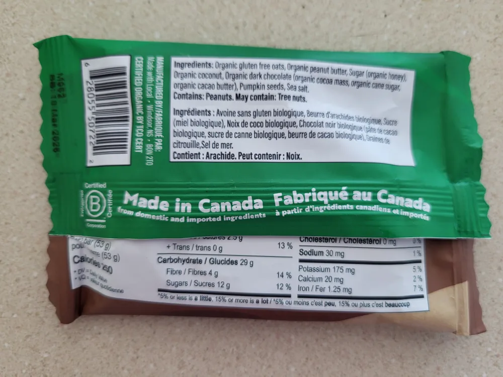 NEW! Coconut Dark Chocolate Bar 🇨🇦 image indicator(2)