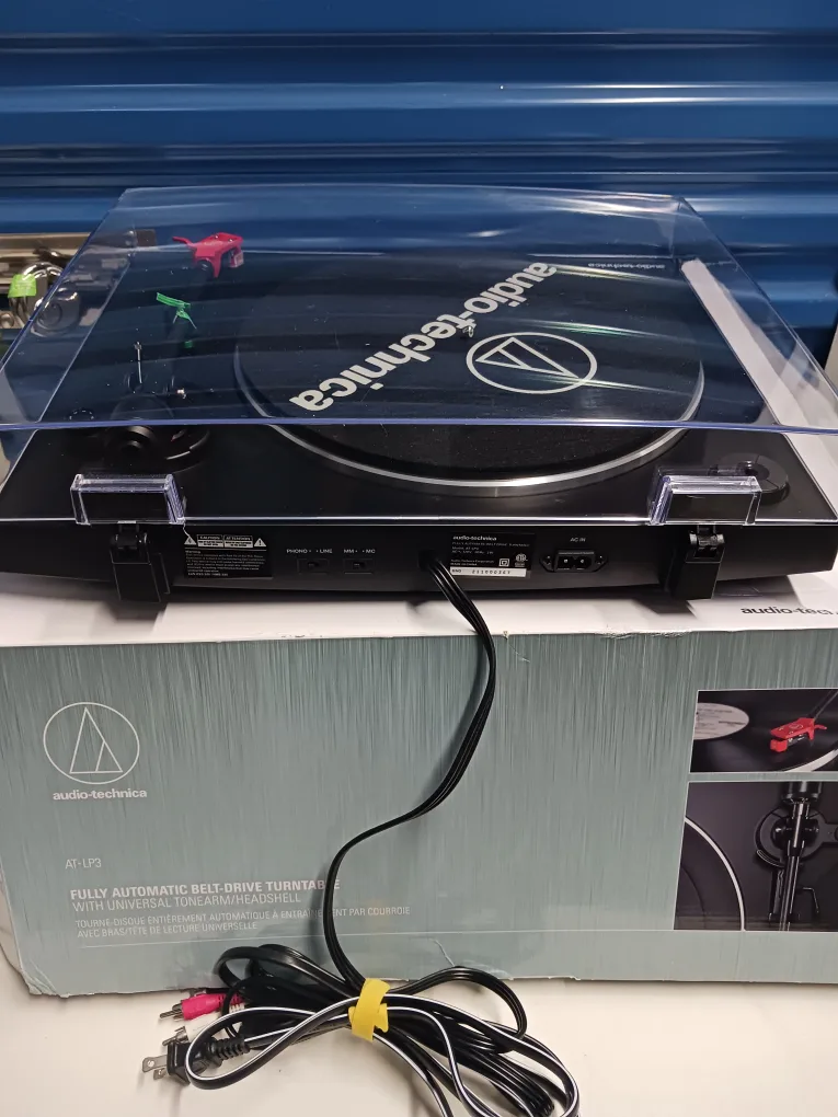 New,Audio-Technica AT-LP3 Fully Automatic Belt-Drive Turntable image indicator(8)