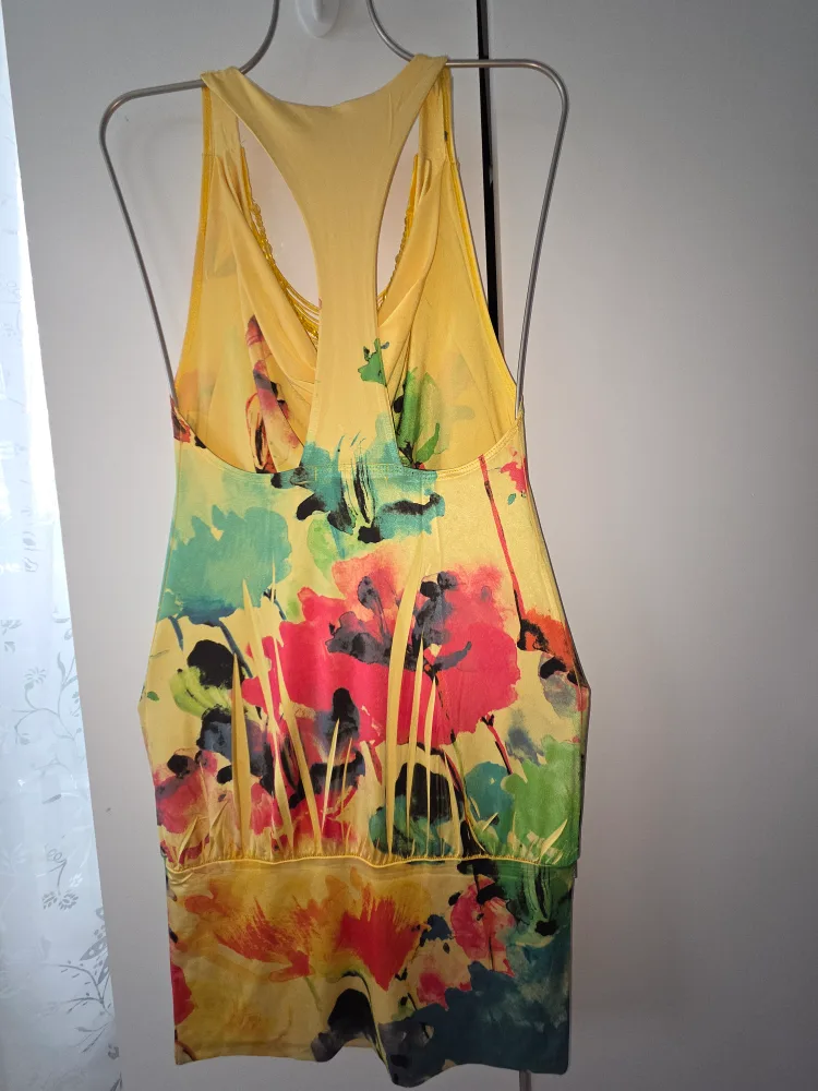 Yellow Halter Top Dress image indicator(10)