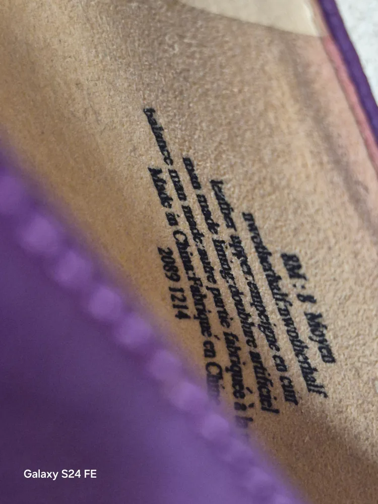 Nine West Purple Flats - Size 8M image indicator(7)