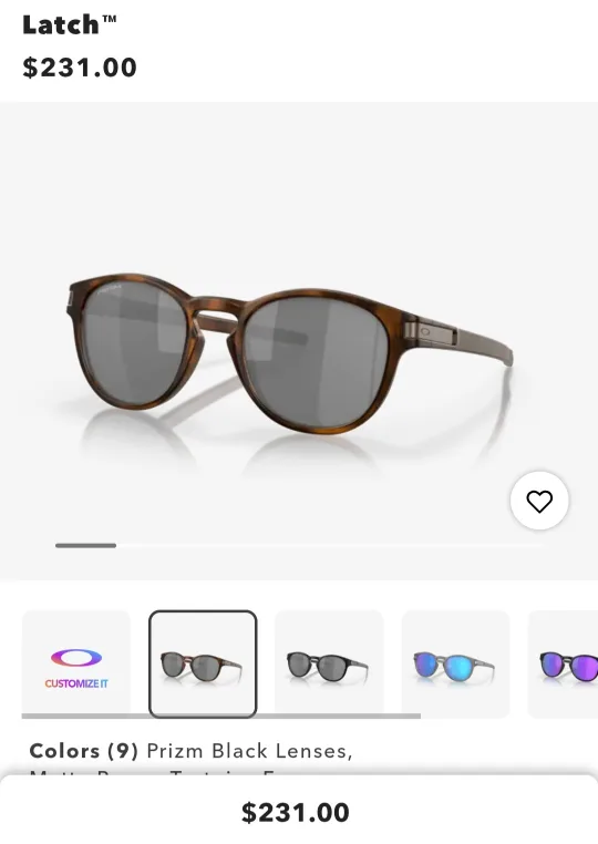 Brand New- Oakley Latch Matte Brown Sunglasses thumbnail