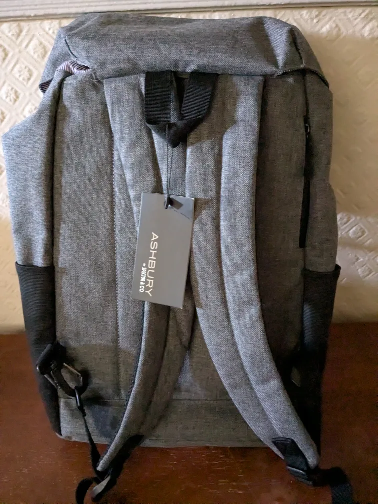 Ashbury & Fifth Co. Backpack - Grey thumbnail