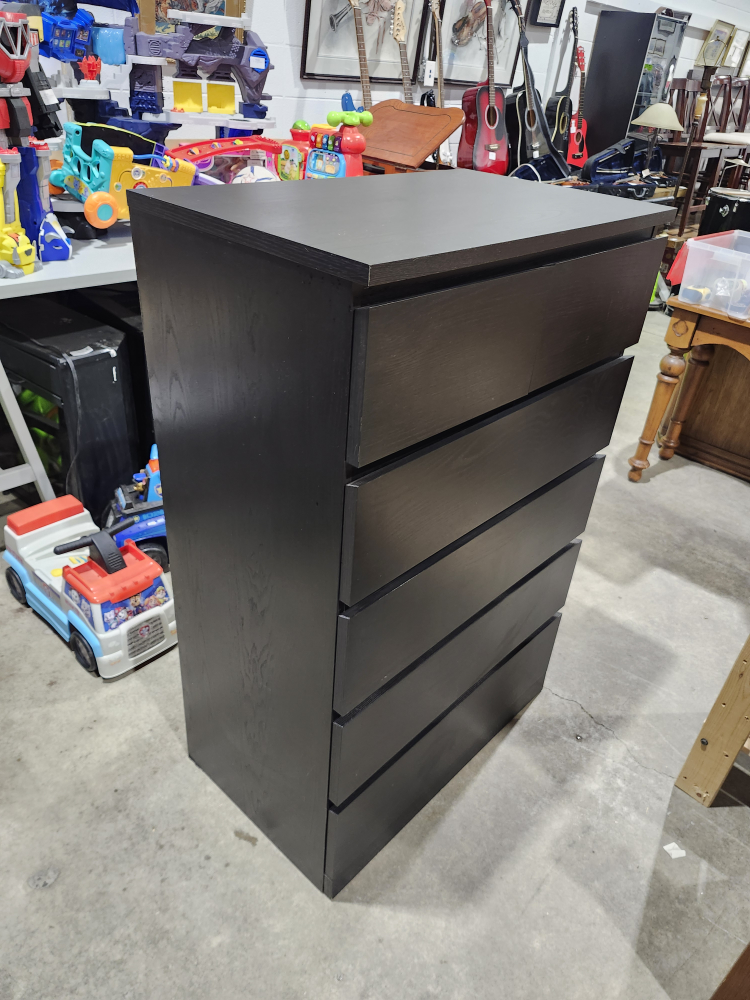 Dark Brown 6-Drawer Dresser - Ikea - photo 2