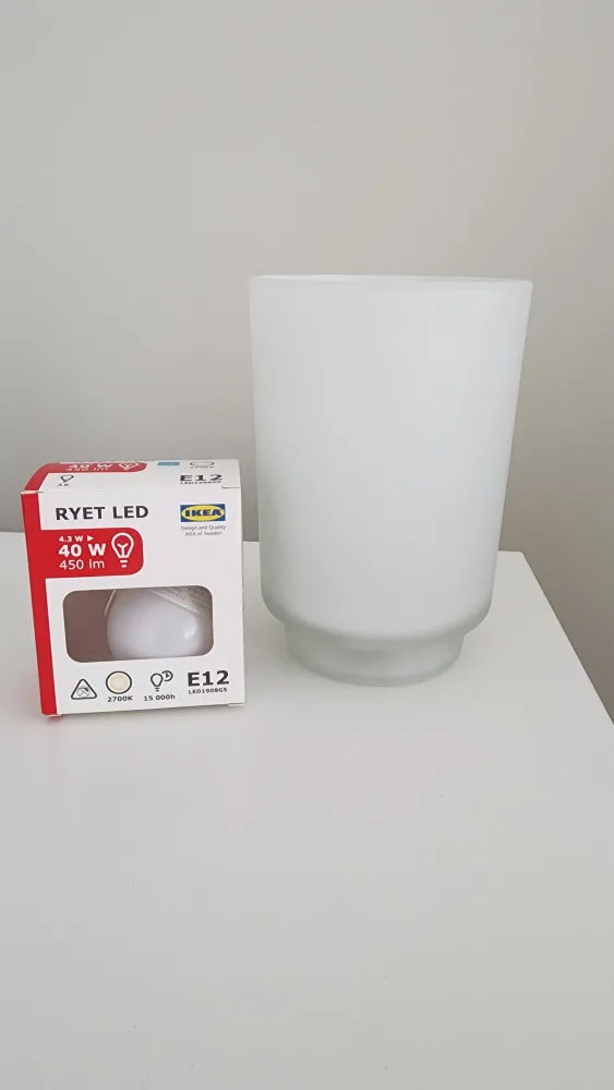 URGENT *Moving Sale* IKEA Table Lamp with Two LED Bulbs thumbnail