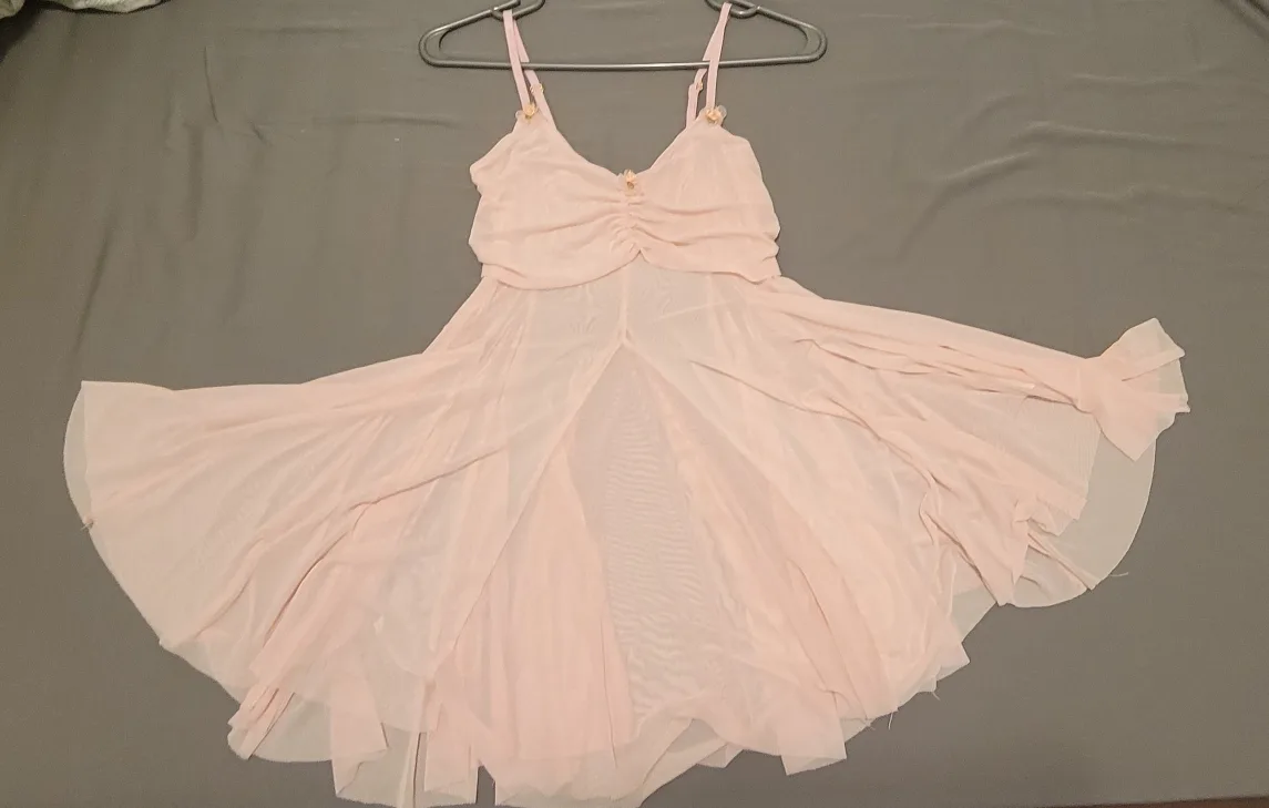 **New** Pink Night Gown Dress thumbnail