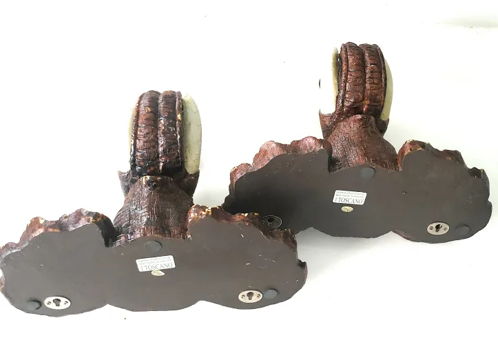 Toscano Elephant Sconce Candle Holders image indicator(3)