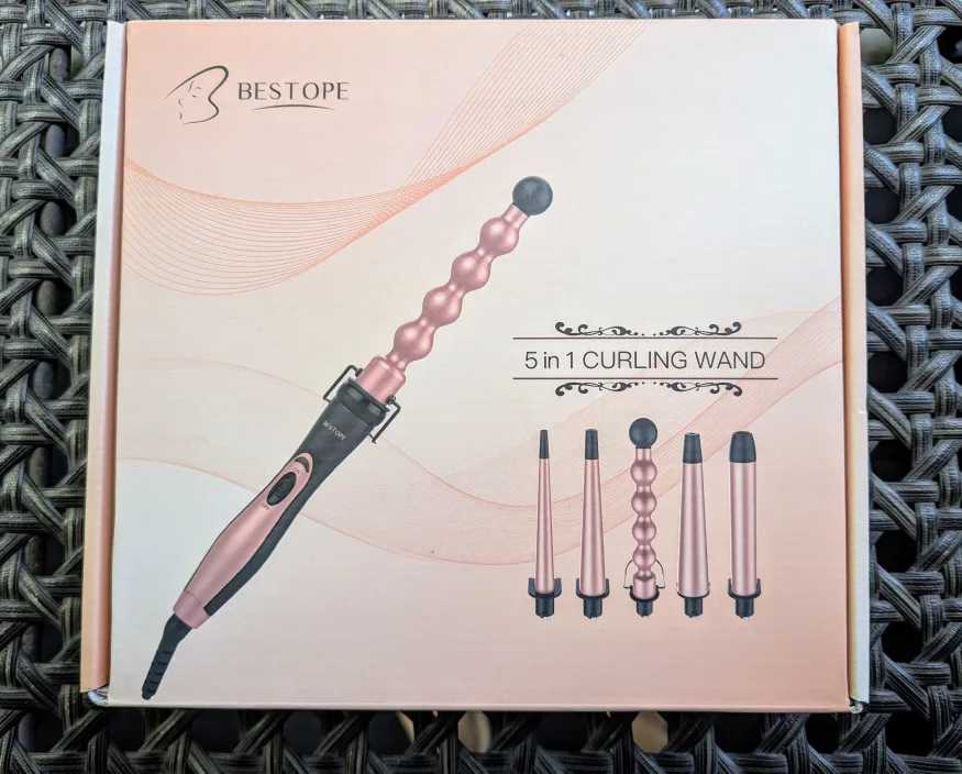 BESTOPE 5 in 1 Curling Wand Set - New! thumbnail