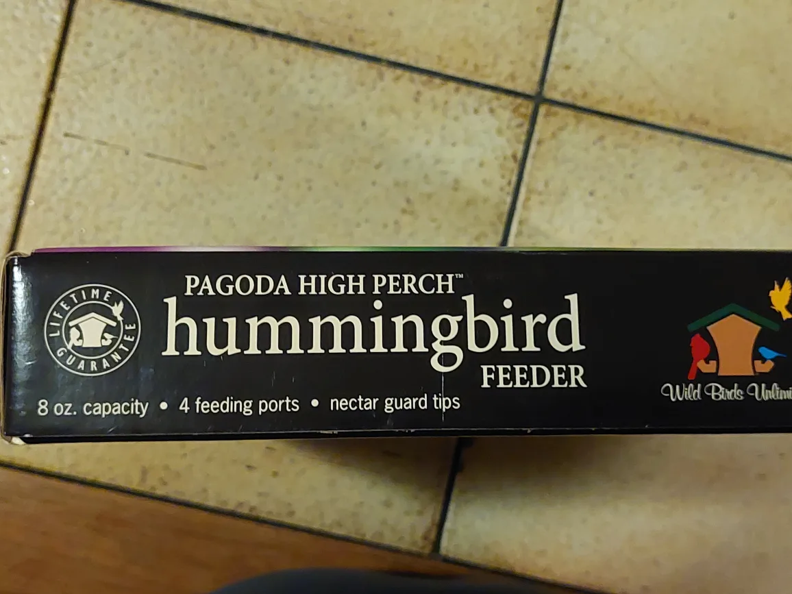 Wild Birds Unlimited Pagoda High Perch Hummingbird Feeder image indicator(3)