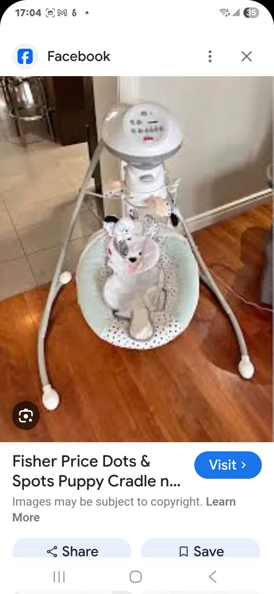 Cradle 'n Swing Fisher-Price Dots & Spots image indicator(3)