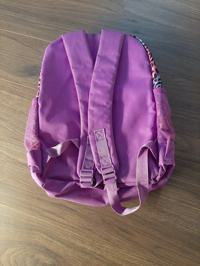Purple Animal Print Backpack image indicator(2)