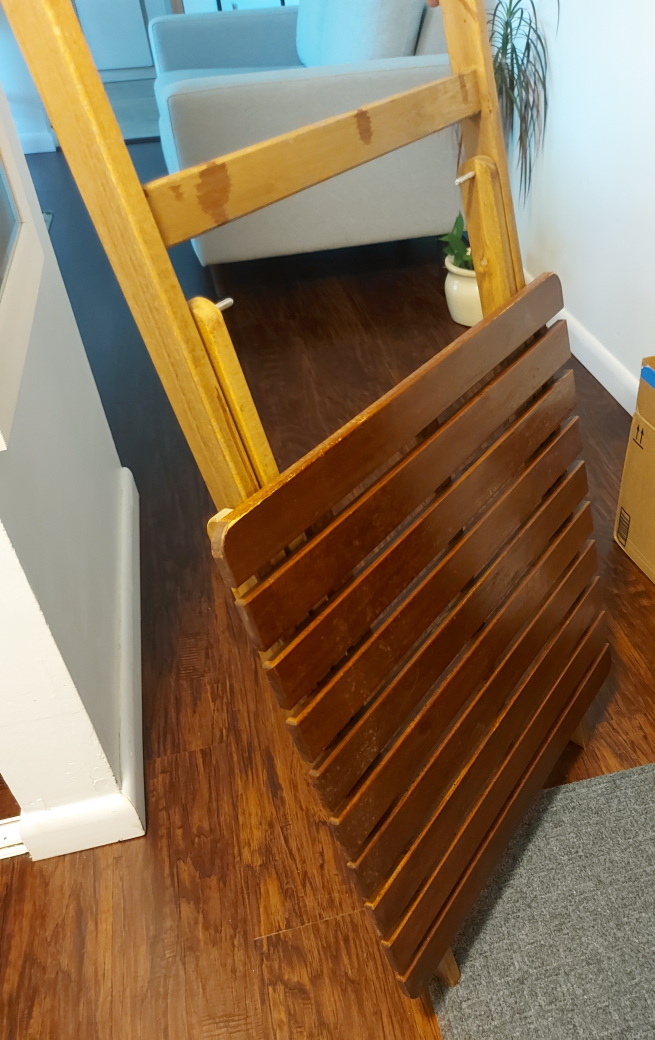 IKEA Folding Table - Brown Wood - photo 2
