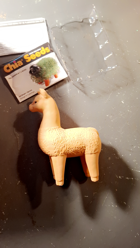 Chia Pet Llama - Decorative Planter - photo 4