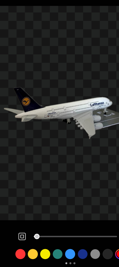 Lufthansa Airplane Model, Scale 1:300 - photo 4