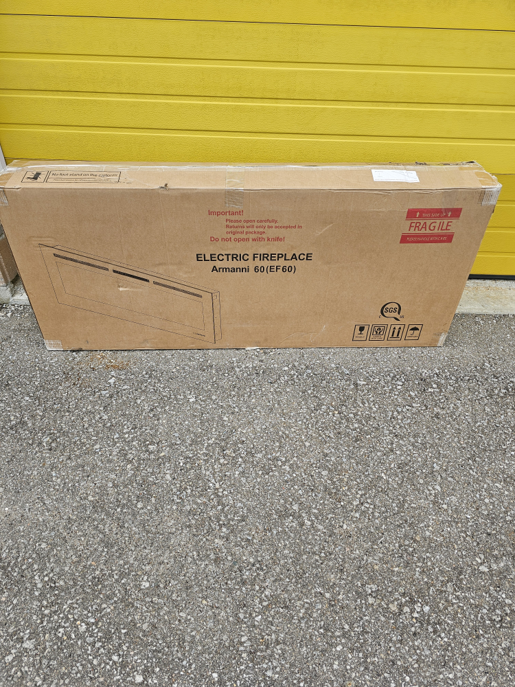 Valuxhome 60-inch Electric Fireplace (New in Box) - photo 2