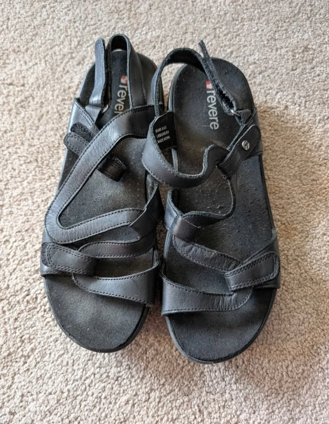 Miami Black Sandals thumbnail