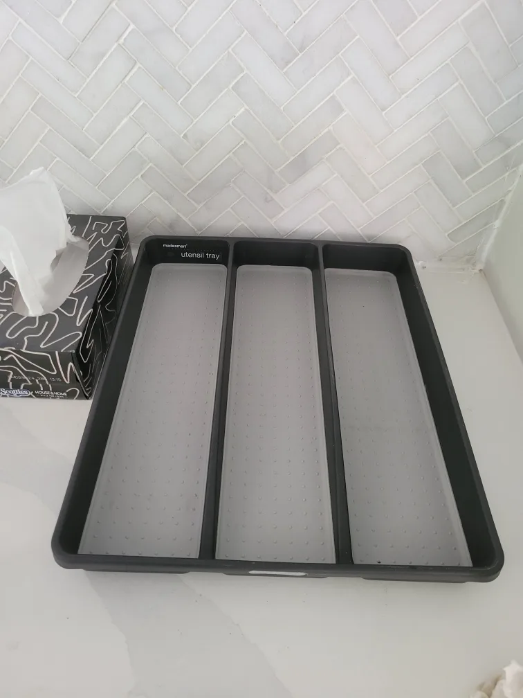 madesmart Utensil Tray - Grey thumbnail