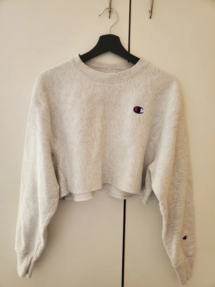 Champion Reverse Weave Cropped Sweatshirt - Small thumbnail