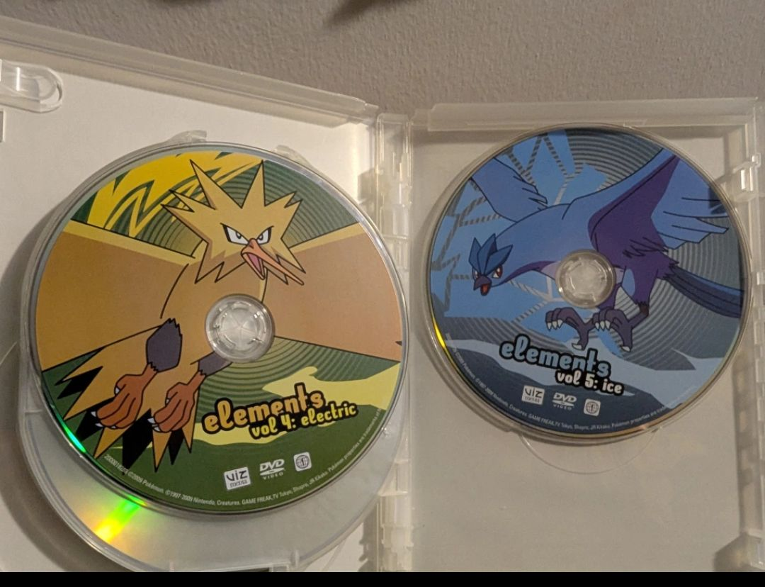 Pokémon Elements Collection 1 DVD set - photo 4