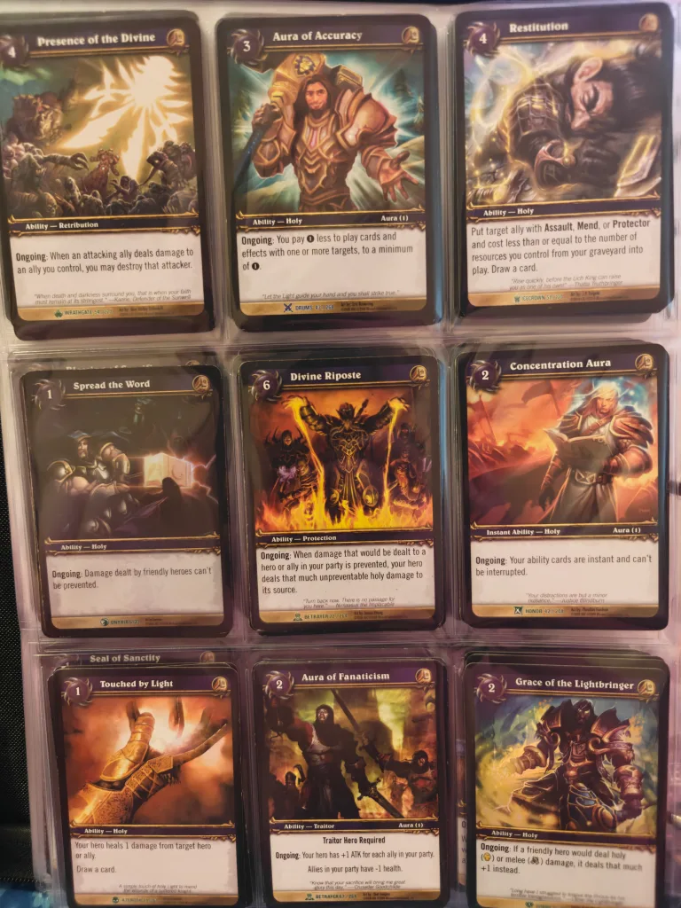 World of Warcraft (Paladin) TCG Cards image indicator(3)