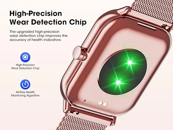 Rose Gold Smart Watch with Activity Tracker image indicator(6)