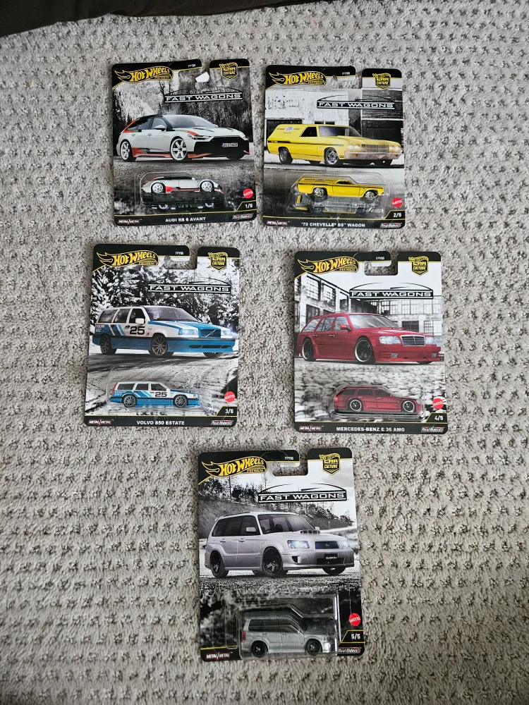 Hot Wheels Premium Car Culture Fast Wagons thumbnail