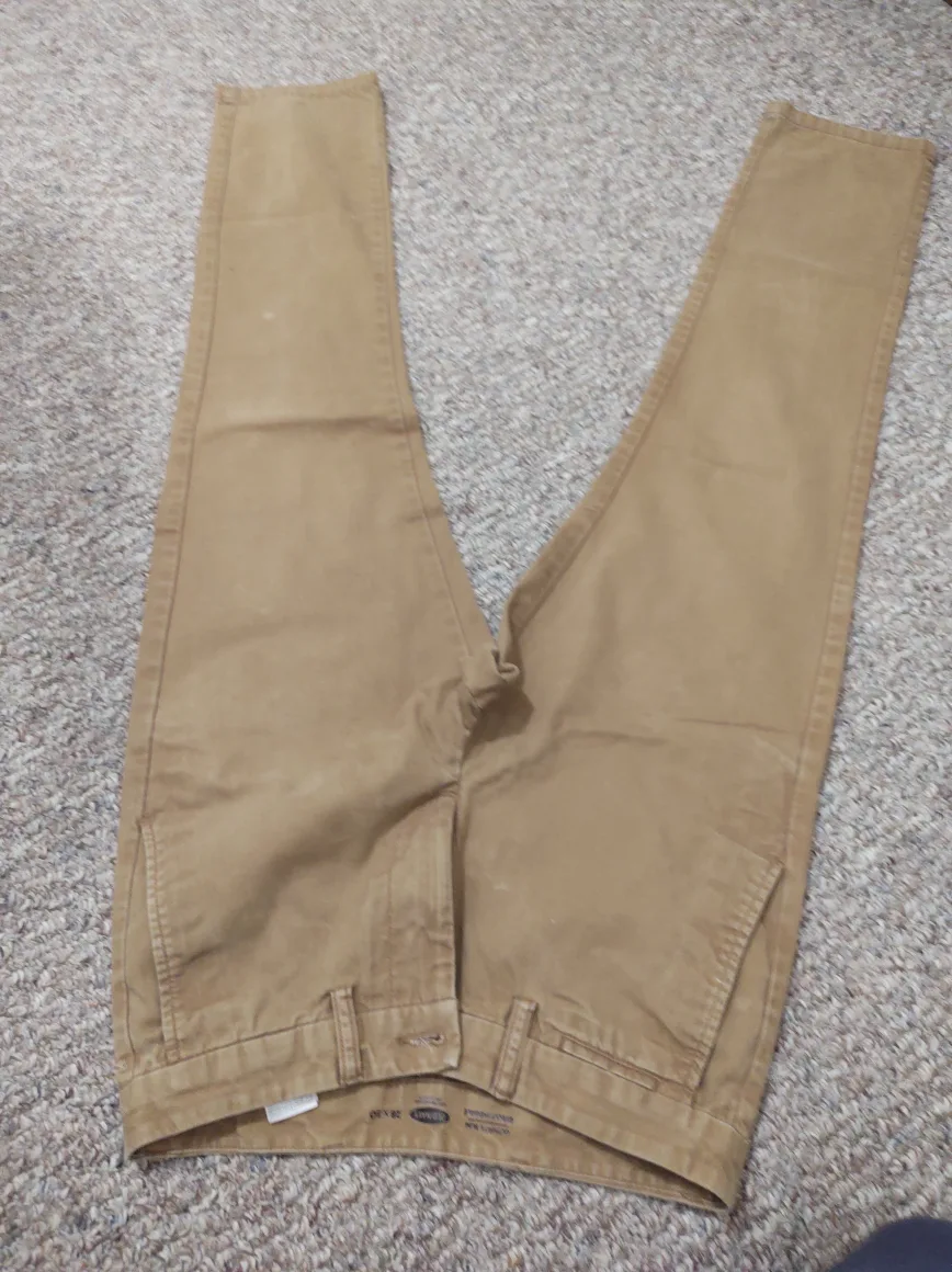 Old Navy Ultimate Slim Khaki Pants - Size 28x30 thumbnail