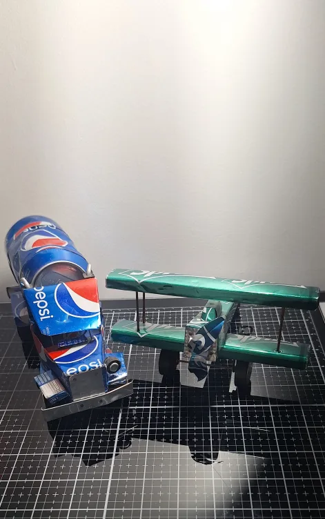 Handmade Pepsi Truck & Sprite Airplane 🇨🇦 thumbnail