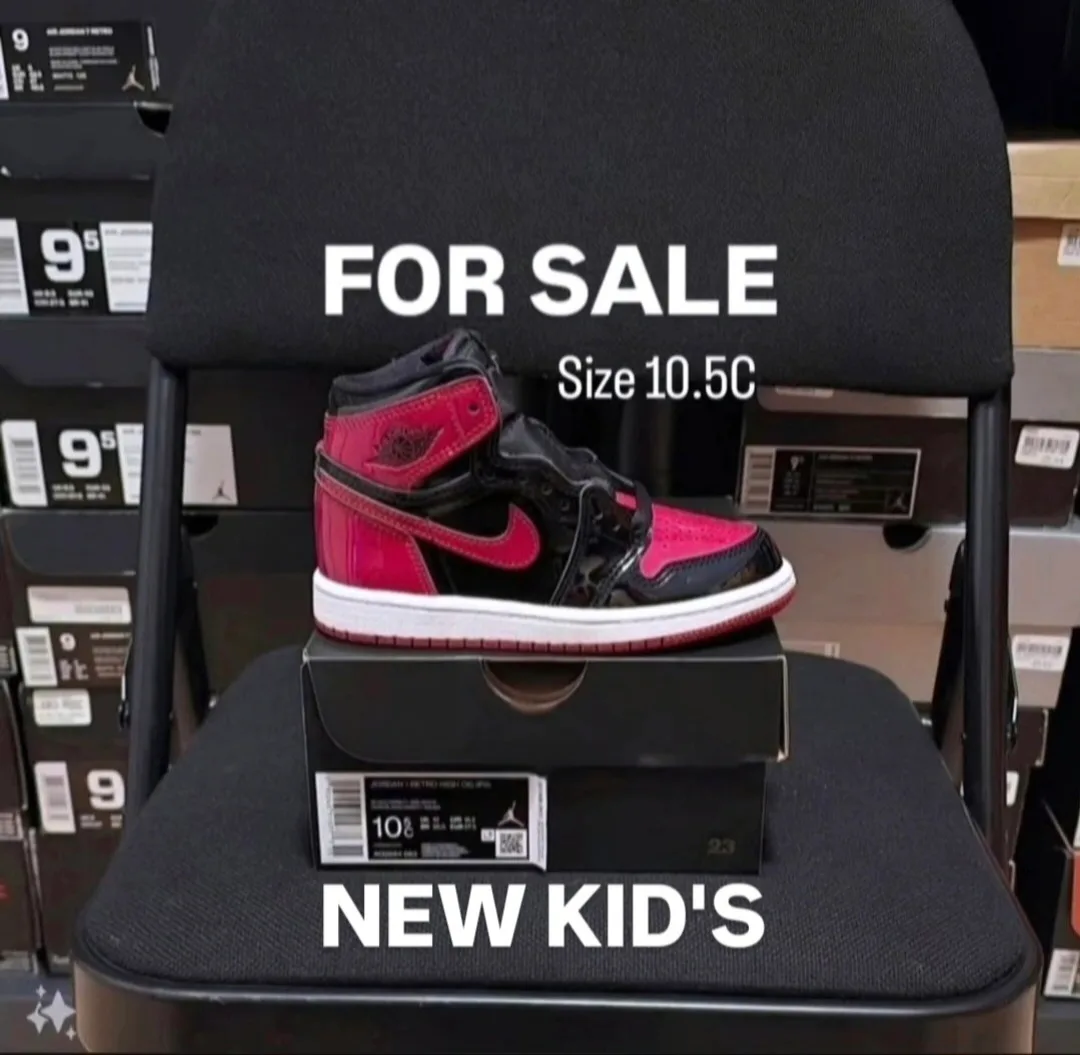 Air Jordan 1 Patent Bred size 10.5C thumbnail