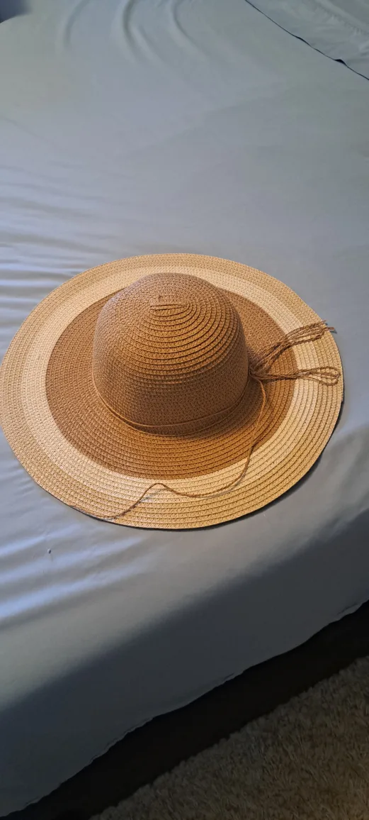 Tan Floppy Sun Hat thumbnail
