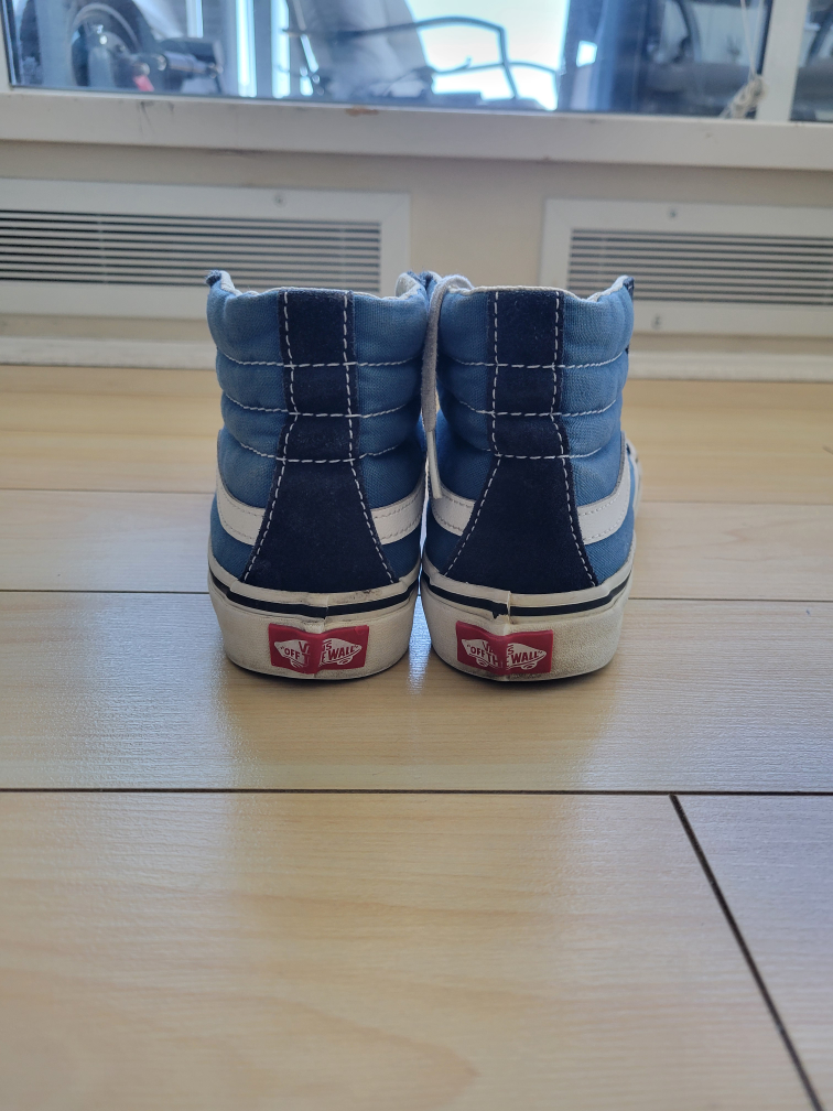 Vans Sk8-Hi Blue/White - Women's US 5 - photo 2