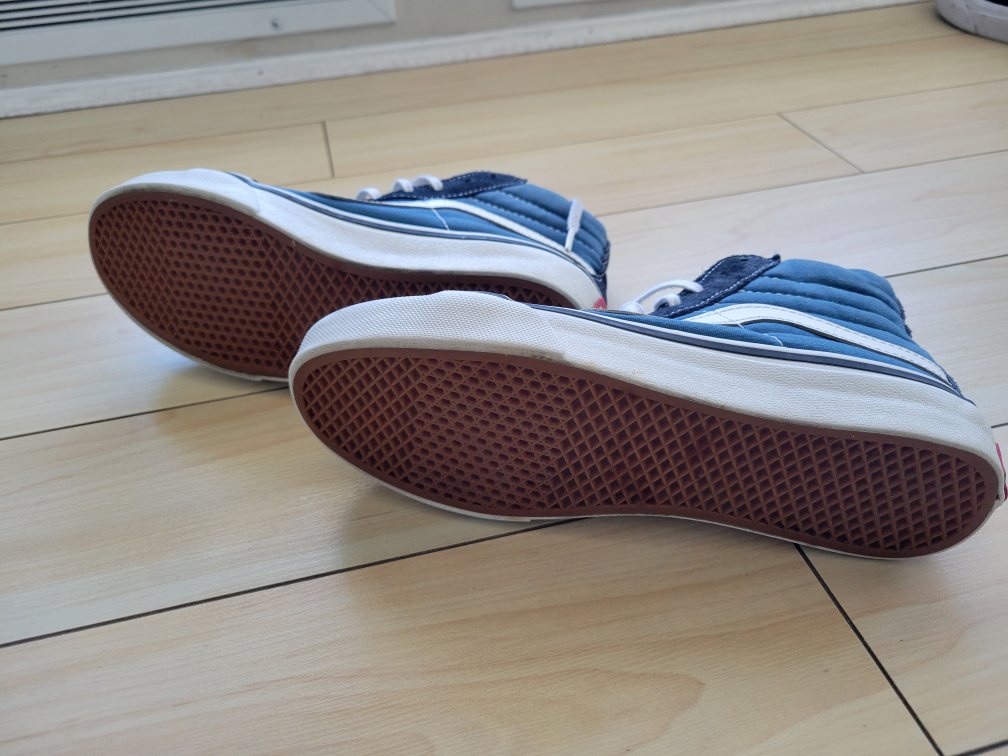 Vans Sk8-Hi Blue/White - Women's US 5 - photo 3