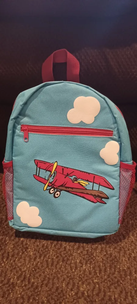 Airplane school Backpack thumbnail