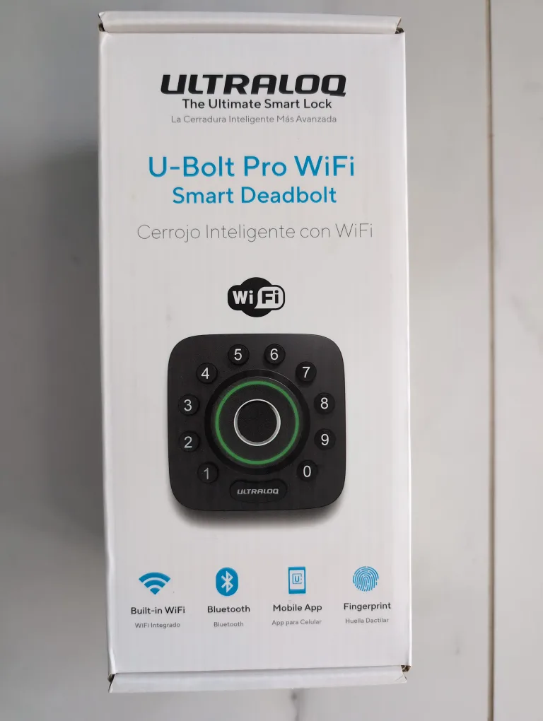 Ultraloq U-Bolt Pro WiFi Smart Deadbolt - New in Box! thumbnail