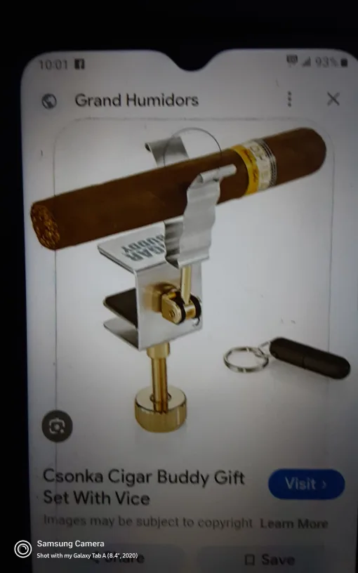 Csonka Cigar Buddy Gift Set With Vice image indicator(2)