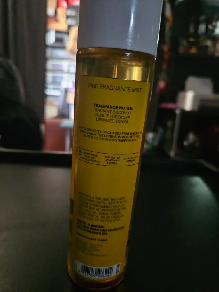 *New* Bath & Body Works Solar Shine Fragrance Mist image indicator(2)