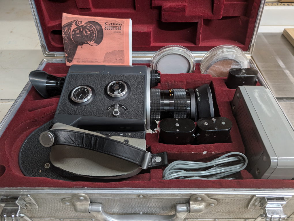 Canon Scoopic 16 Movie Camera