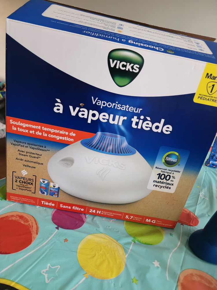 Vicks Warm Steam Vaporizer - Like New - photo 2