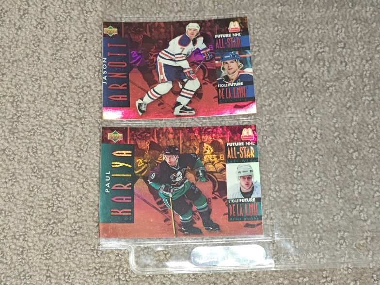 1994-95 McDonalds Upper Deck Hockey Trading Card - 11 Cards - photo 3