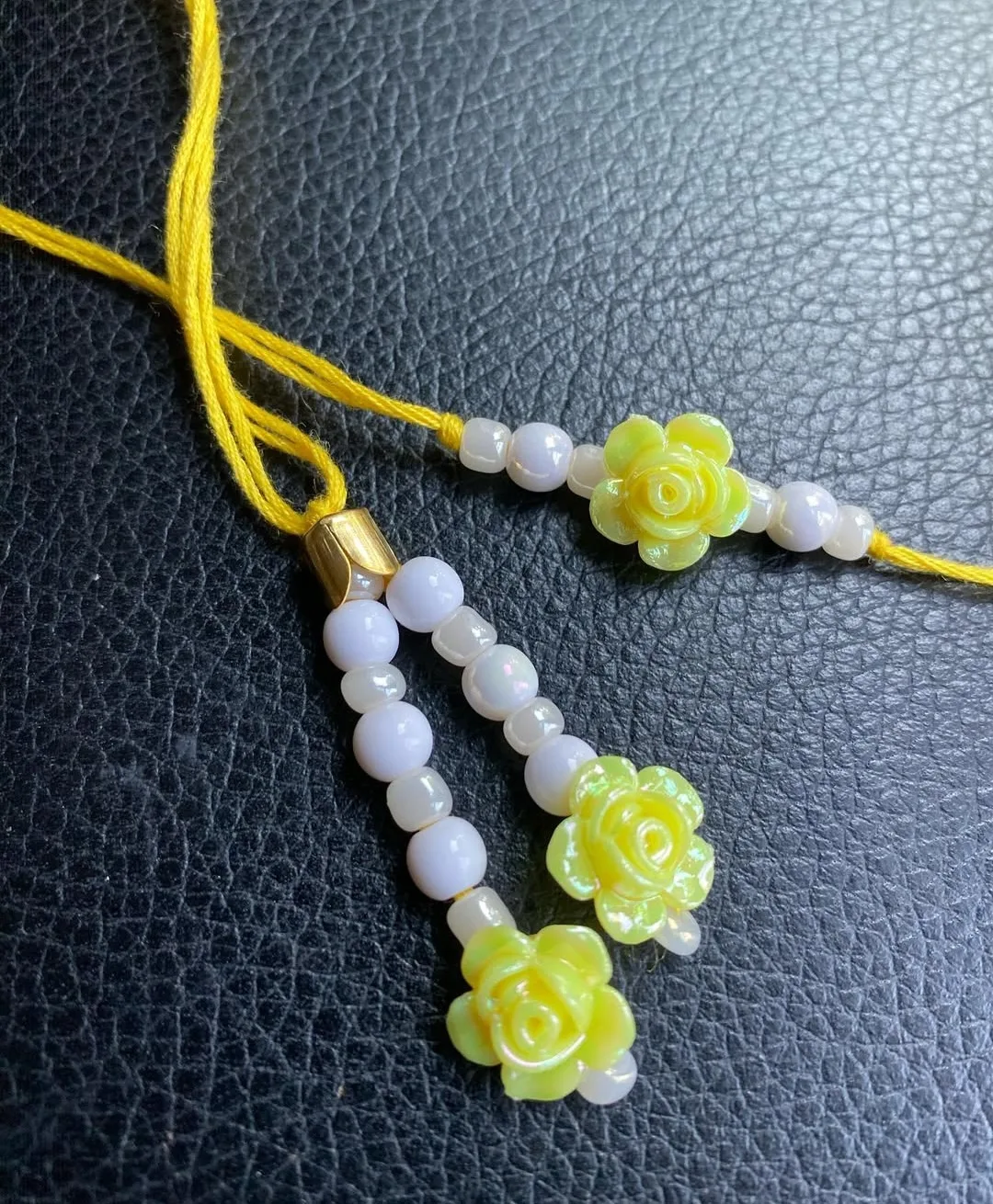 Handmade bhai bhabhi Rakhi, sister rakhi thumbnail