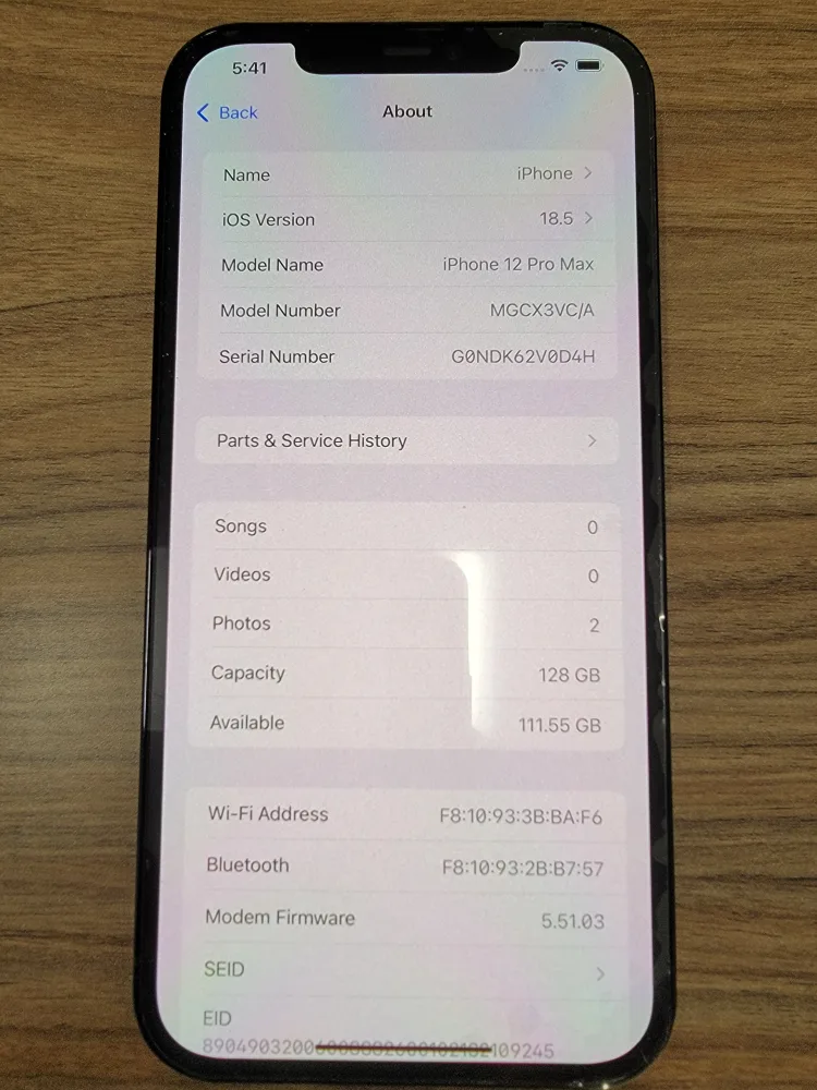 iPhone 12 Pro Max 128GB - Excellent Condition! Housing replaced image indicator(2)