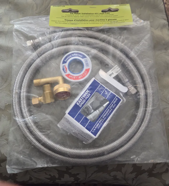 Part Master Ice Maker Installation Kit - NEW thumbnail