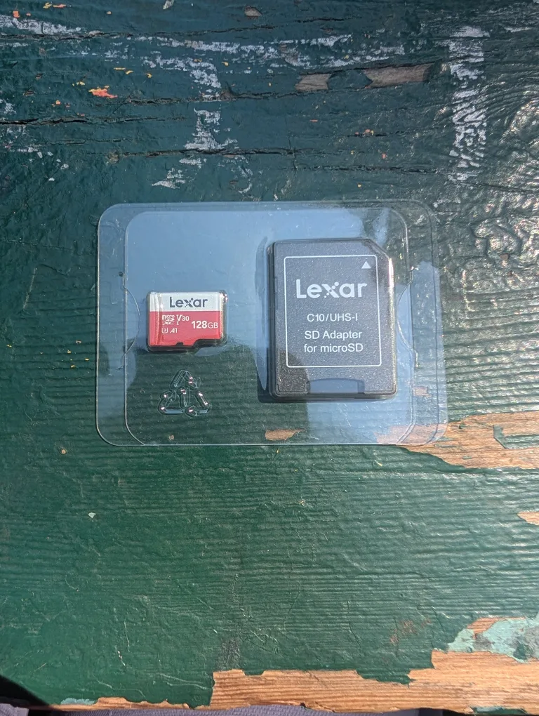 Lexar 128GB MicroSD Card with SD Adapter - New thumbnail