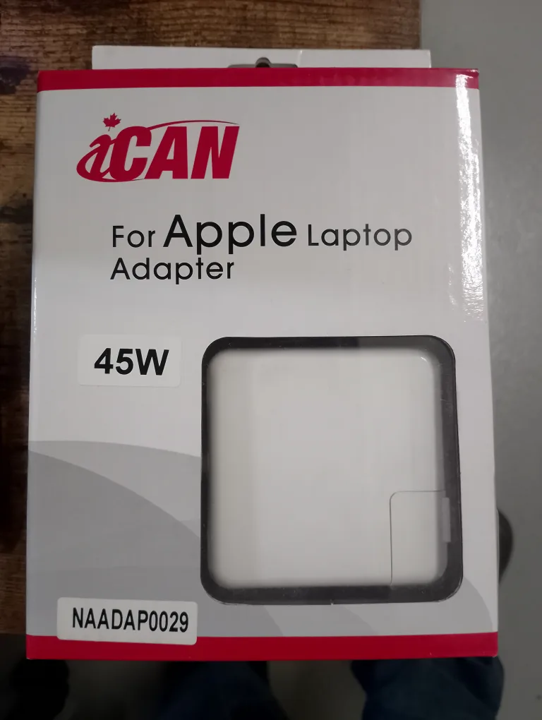iCAN 45W Adapter for Apple Laptop - New! thumbnail