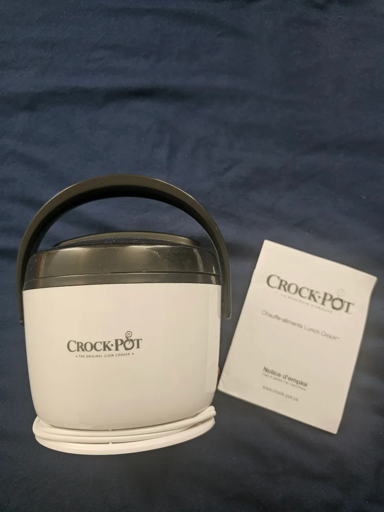 CROCK POT Mini Portable Lunch Warmer 591 mL/20 oz., Black 🇨🇦 thumbnail