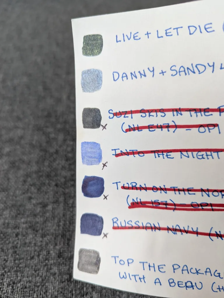 Nail Polish $5 each or $20 for 5 (Purples, Dark Silvers) image indicator(9)