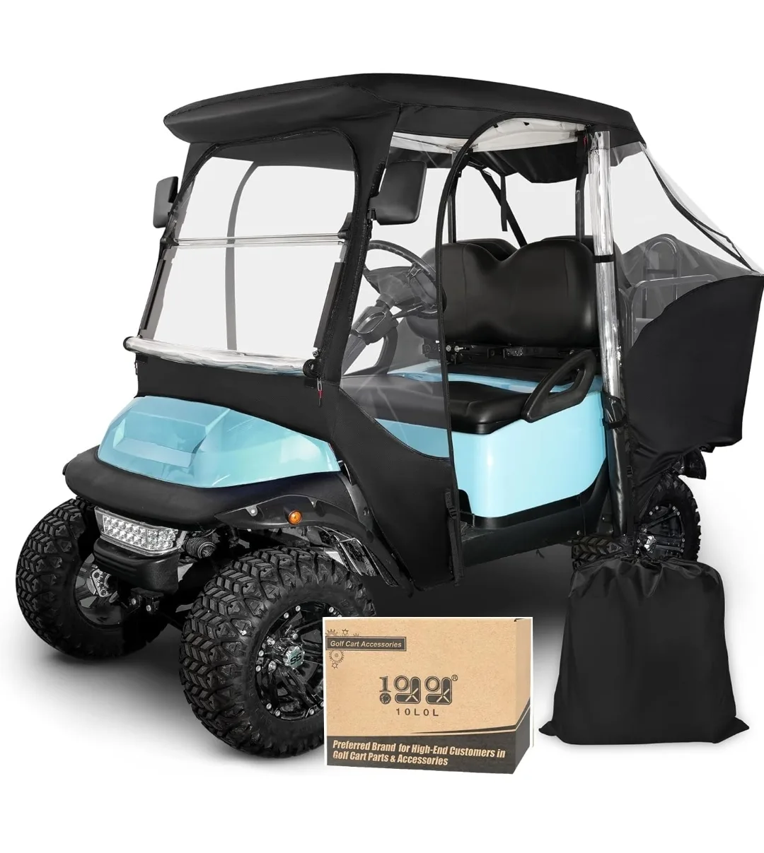10L0L 4-Passenger Golf Cart Enclosure for Club Car Precedent thumbnail
