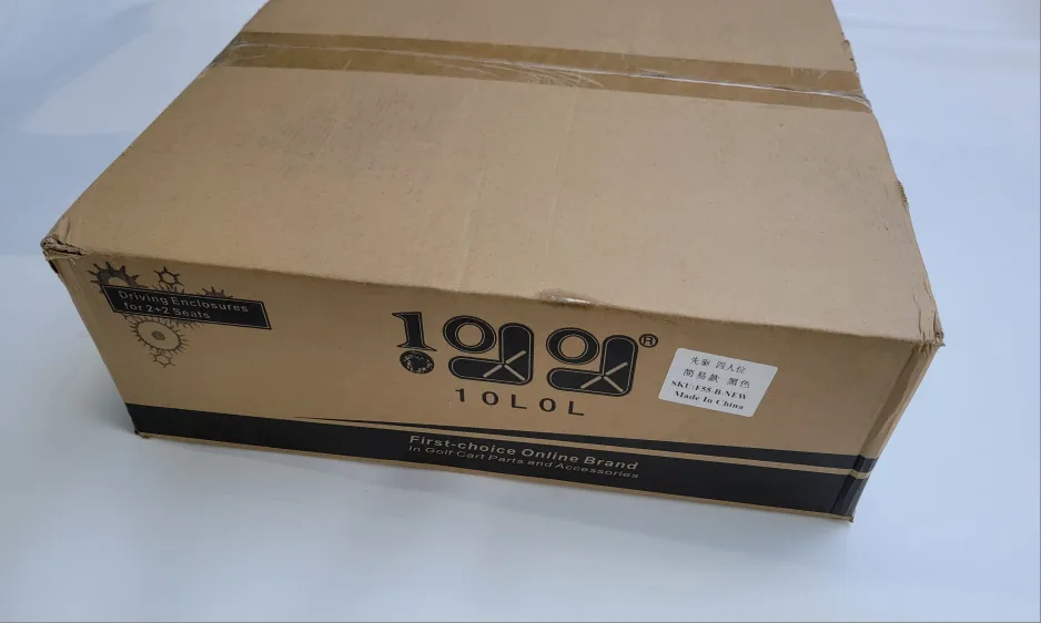 10L0L 4-Passenger Golf Cart Enclosure for Club Car Precedent image indicator(2)