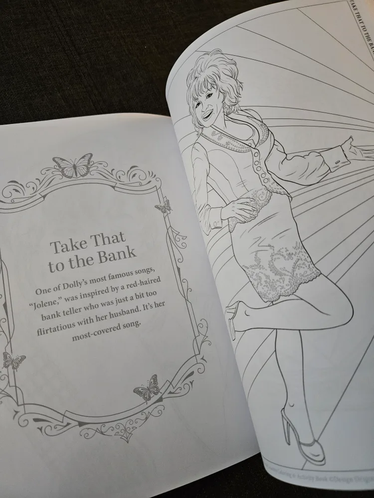 Ultimate Dolly Parton Colouring & Activity Book image indicator(5)