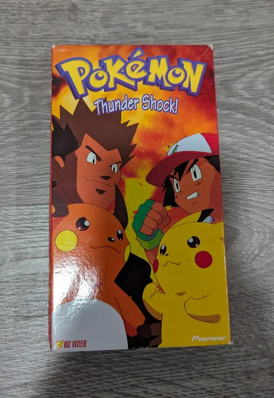Pokémon Thunder Shock! VHS Tape Movie thumbnail