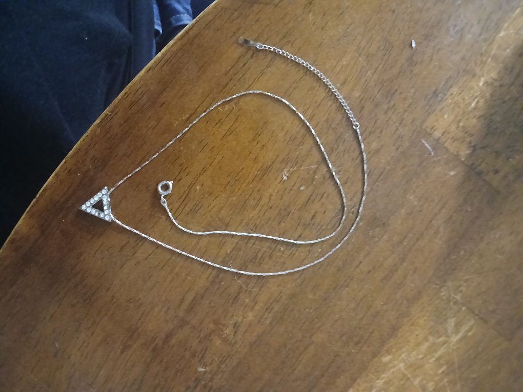 Triangle Pendant Necklace - photo 3